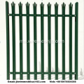 W Bentuk Powder Coated Palisade Fence Panel